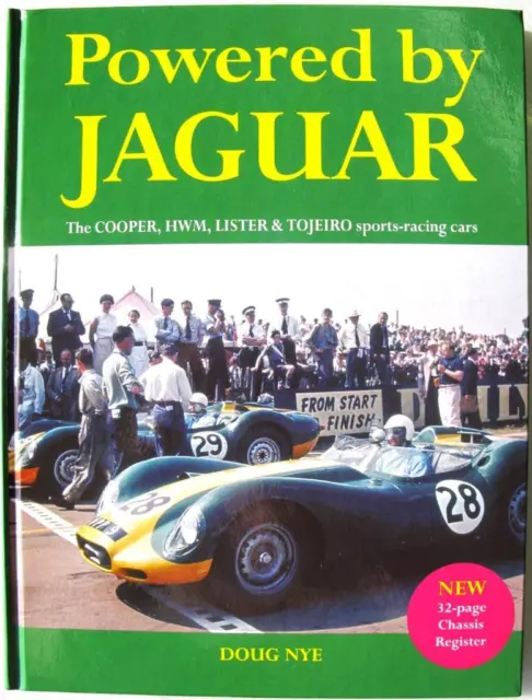 Powered By Jaguar Cooper, Hwm, Lister & Tojeiro Sports-Racing Cars Doug Nye Book