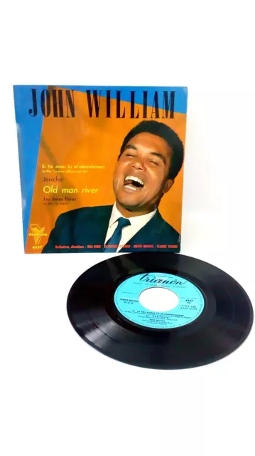 45 RPM John William: Old Man River Vinyl Vintage Music 80s