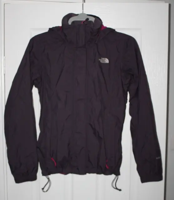 Womens The North Face Hyvent Rain Jacket Purple Size Small