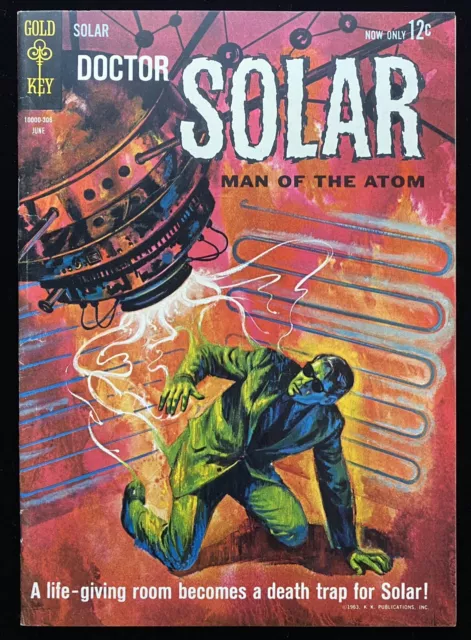 Doctor Solar Man Of The Atom #4 (1963) Gold Key F+ (6.5) Condition