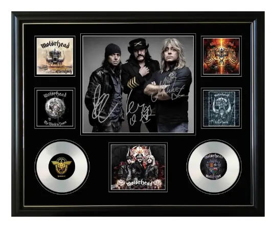 Motorhead Lemmy Signed Photo Limited Edition Framed Memorabilia