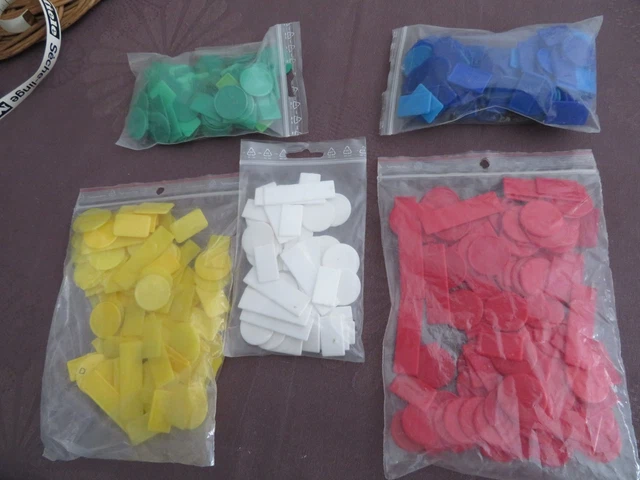 ANCIEN LOT DE jetons en os pour jeu de carte. EUR 25,00 - FR