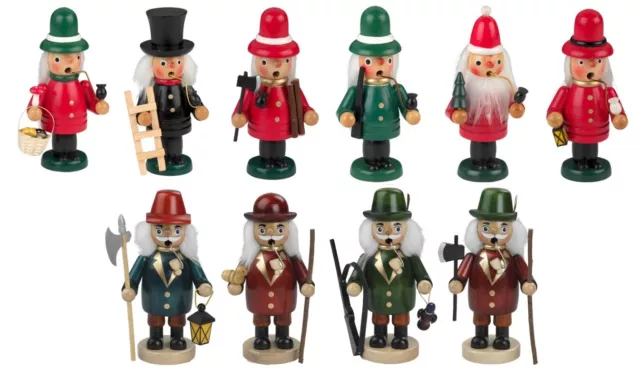 Räuchermännchen, verschiedene Figuren - 12,0 cm