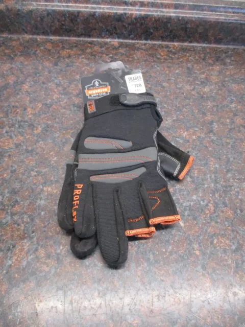 TENACIOUS ERGODYNE WORK gear Trades Heavy Duty Framing 720 Gloves Black ...
