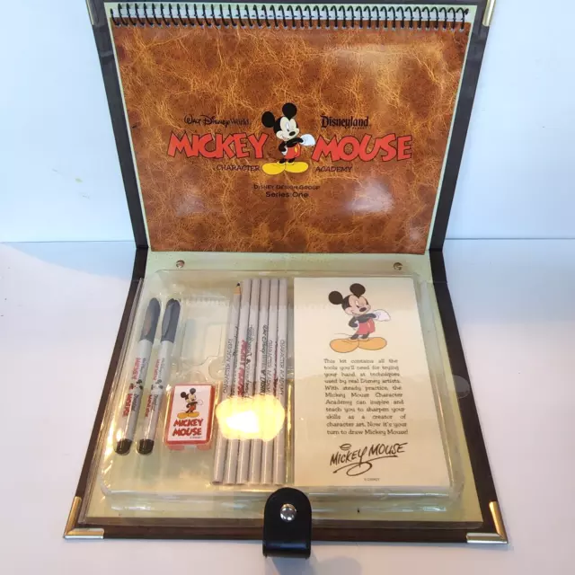 Disney Mickey Mouse Character Academy Sketch Book Kit Series One