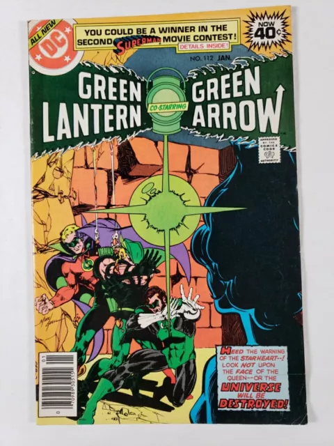 Green Lantern Green Arrow #112 Jan 1979 Starheart