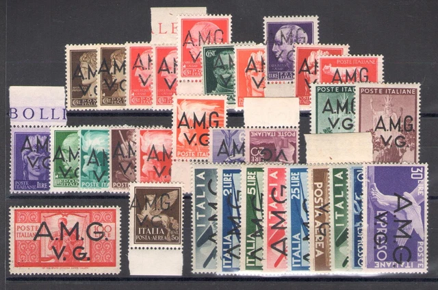 1945-47 Venezia Giulia - AMG VG, Management American Of