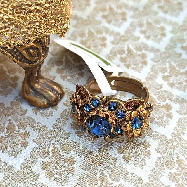 Anello sales swarovski foglie
