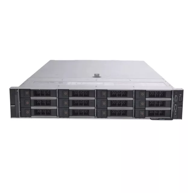 Dell PowerEdge R740xd 16LFF+4SFF CTO Server: 2x Xeon Scalable CPU, 3TB DDR4, SAS