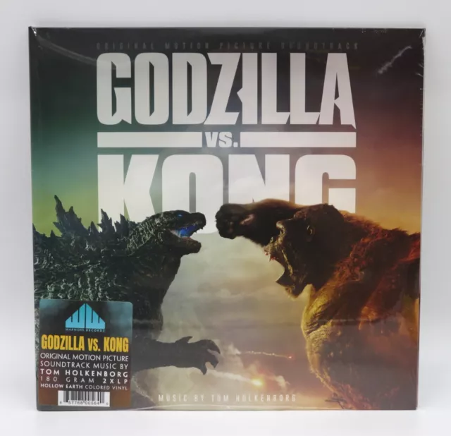 GODZILLA VS KONG Soundtrack - Waxwork Records (2022) Double LP Colored Vinyl OST