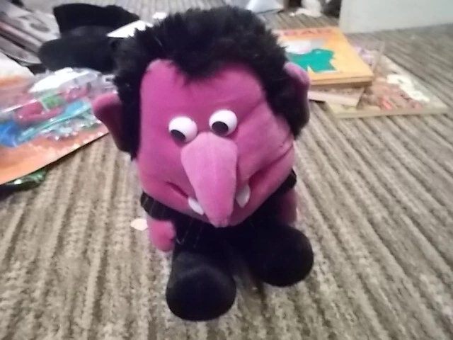 A Great Dracula/Vampire Sound Activated Plush Toy In Super Condition