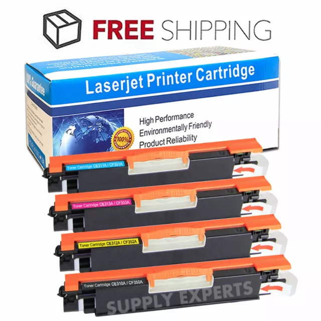 4PK CF350A - CF353A 130A Color Toner Set For HP LaserJet MFP M176n MFP M177fw