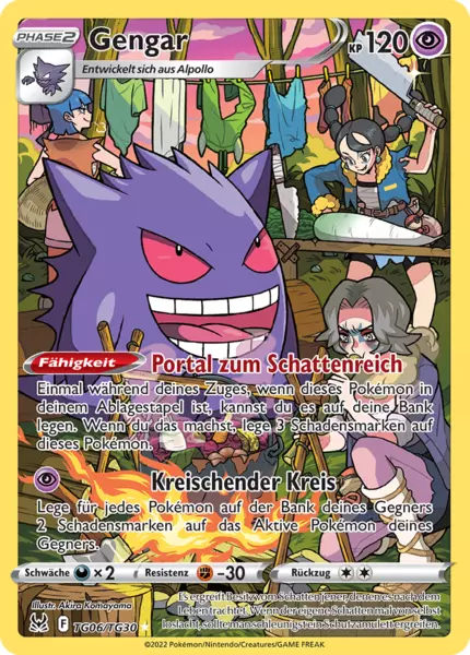 Pokémon Origine Perduta Gengar TG06/TG30 Near Mint tedesco