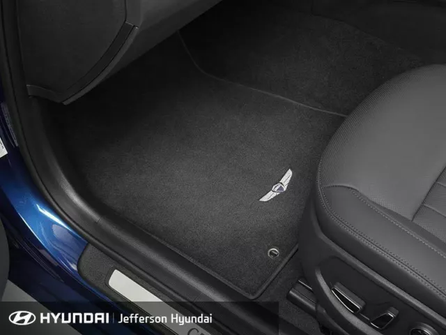 Genuine Hyundai Genesis Tailored Carpet Floor Mats Set of 4 2014 - 2016