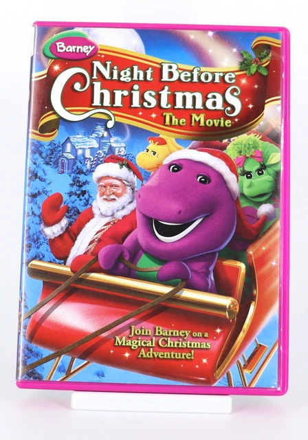 Barney Night Before Christmas Dvd 2010 Canadian Very Fast Ship