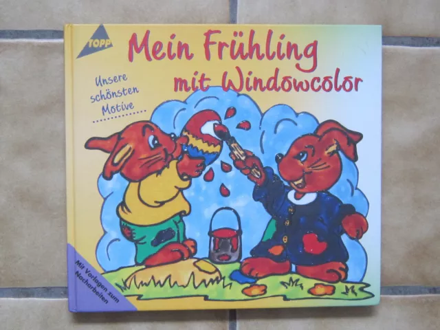 Mein Frühling mit Windowcolor  Malvorlagen