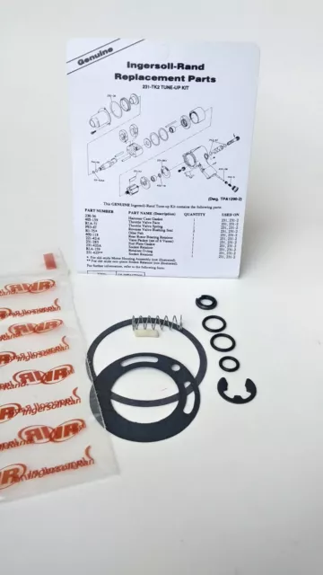 Ingersoll Rand Motor Tune Up Kit for IRT231 Rand 231-TK2 PARTIAL