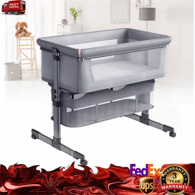 Adjustable Baby Bassinet Sleeper Infant Nursery Bed Bedside Crib Sleeping Cradle