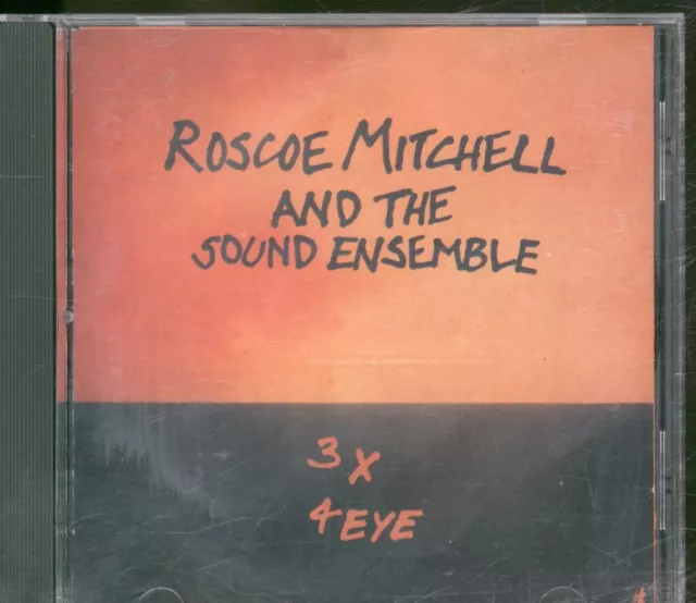 Roscoe Mitchell and the Sound Ensemble 3 X 4 Eye CD Italy Black Saint 1993 Has