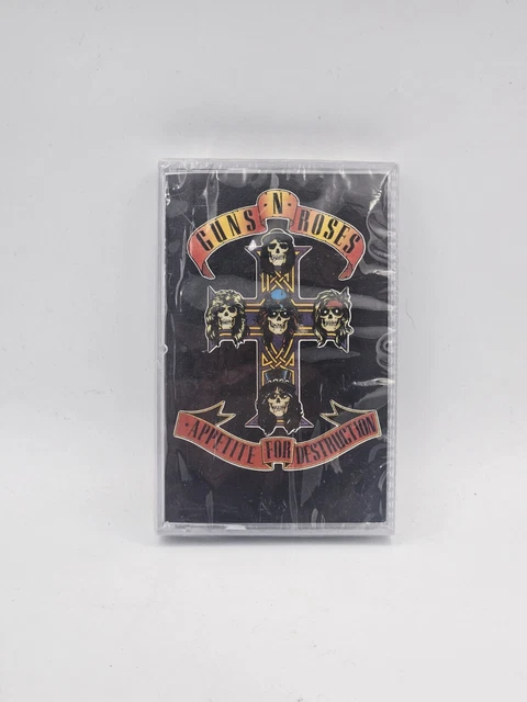 Patch Brodé Officiel Guns N' Roses Appetite For Destruction - Motif Croix, Taille Standard - 7
