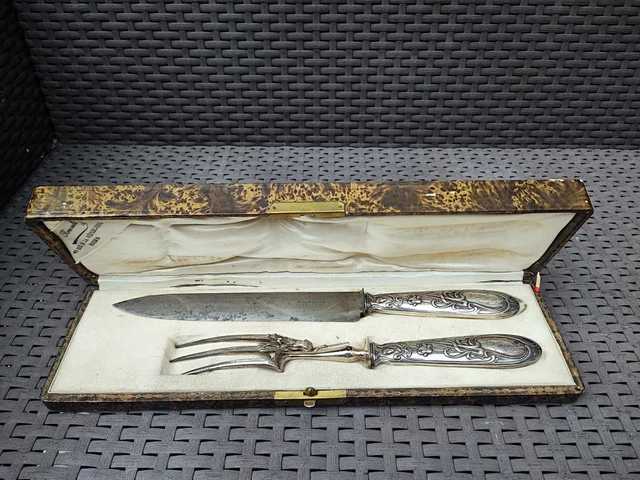 COUVERTS A DECOUPER - Gigot En Metal Argenté EUR 39,00 - FR