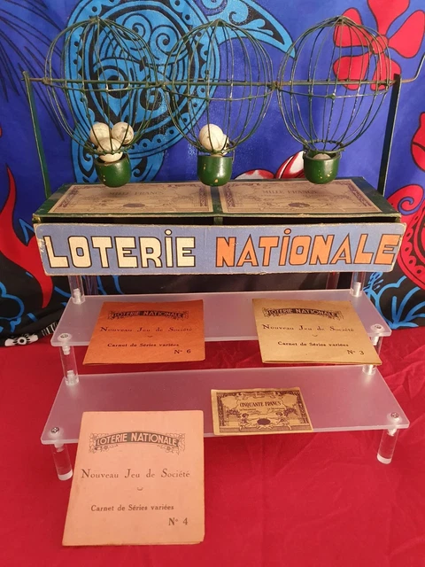 Colonie Française de Monaco - Loterie - 1 franc - 16/02/1940 - Etat : TTB