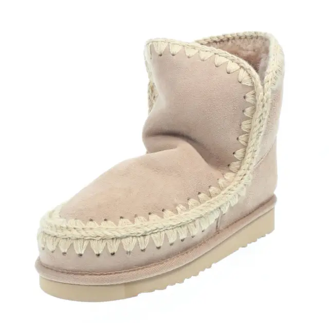 Mou Eskimo 18 - Stivaletti In Montone Beige - Taglia 37 Scarpe Donna Stivaletti