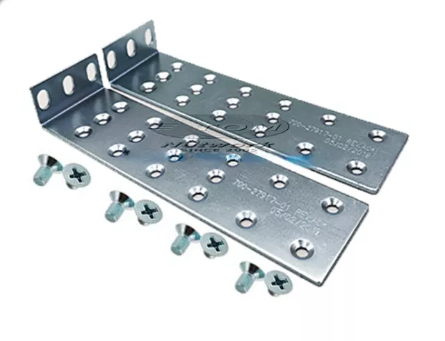 A pair of mounting bracket ears for Cisco Nexus N9K-C93180YC-EX