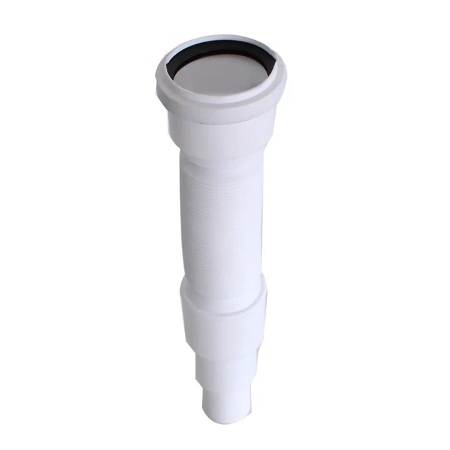 Rifiuti a Filo Tubo Collegamento Tubo Bagno Gadget Cromo Cover Tubo di Scarico