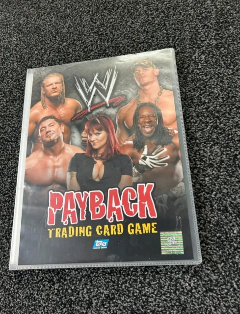 WWE Topps Wrestling Trading Card Game - Payback  with 77 Cards