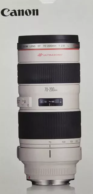 Brand New Sealed Canon EF 70-200mm f/2.8L IS USM Camera Lens Rrp $2988