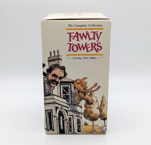 FAWLTY TOWERS COMPLETE Series VHS Box Set Remastered BBC Video British