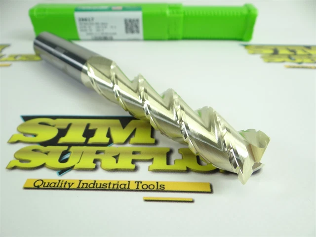 New! Helical Solid Carbide Zplus 3 Fl C. Radius Roughing End Mill 3/4" X .030"R