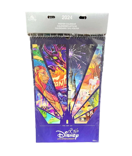 THE ART OF Disney Poster Calendar 2024 £56.83 PicClick UK