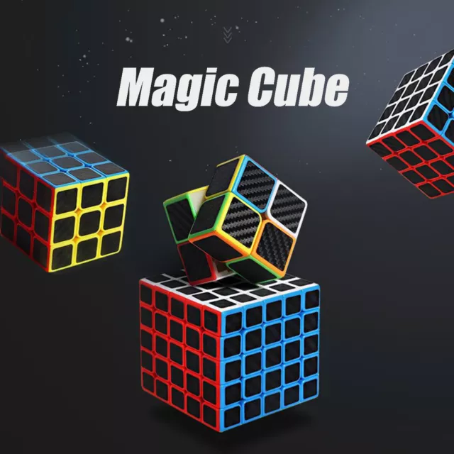 Magic Cube Speed 2x2 3x3 4x4 5x5 Educational  Puzzle Toy Bizarre Transfer Smooth