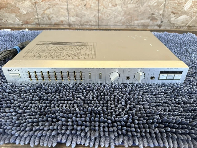 SONY SEH-310, HYBRID Stereo Spring Reverb & 9 Band Graphic Equalizer ...