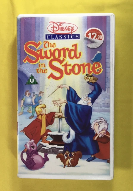 THE SWORD IN The Stone, VHS Video Tape, 1995, Walt Disney Classics £4.