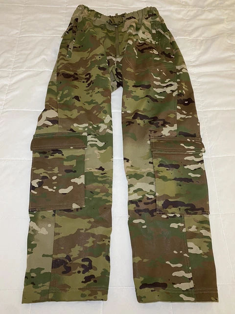 Army OCP Multicam Intermediate Weather Outer Layer IWOL  FR Trousers Small Short
