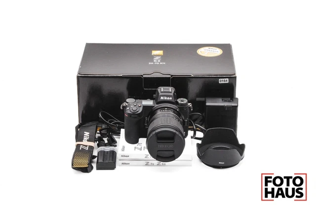 Nikon Z 6II 24,5MP Camera Kit Shutter @ 1127 + NIKKOR 24-70mm f/4 S Lens 0164