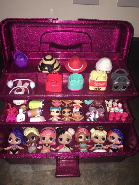 LOL SURPRISE DOLLS Storage Organiser Carry Case For Lol Dolls