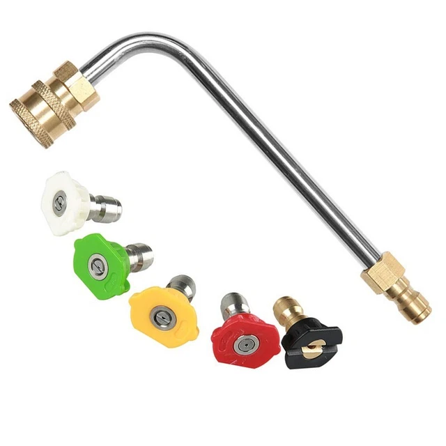 Ugello INOX Getto Piatto Hydrojet per Idropulitrici