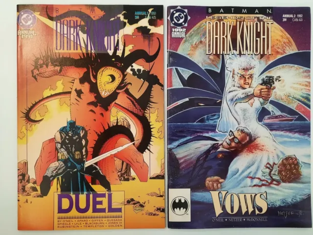 Batman Legends of the Dark Knight Annual #1, 2 (1991/1992) Duel/Vows
