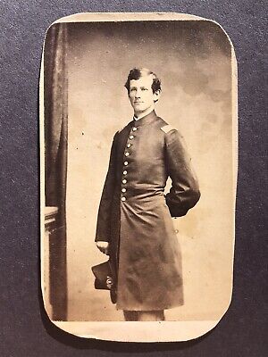 Antique Civil War Soldier Philadelphia Pennsylvania 8th Regiment CDV Photo