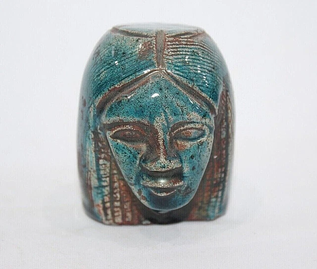 RARA ANTICA REGINA EGIZIANA NEFERTARI Capo Consigliere Moglie di Ramses Au
