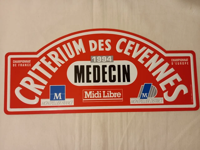 PLAQUE DE RALLYE Montee Historique Ventoux + Auto Collant EUR 10,00 - FR