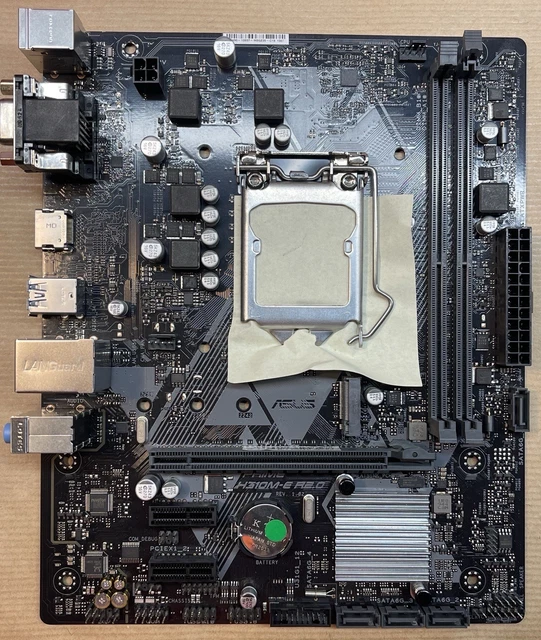 Motherboard Asus Prime H310m E R20 Asus PRIME H310M-E 8th Gen MATX