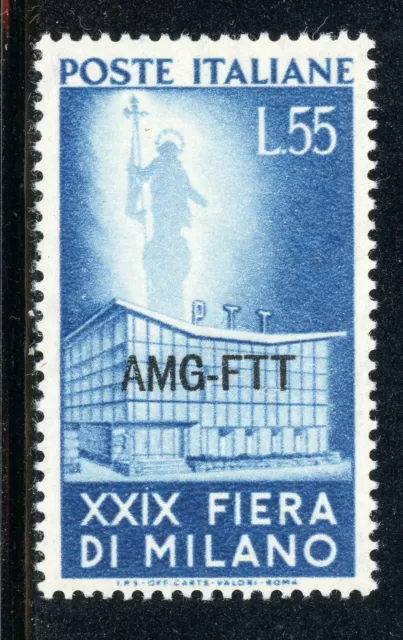 AMG-FTT Trieste MNH: Scott #114 55l 29th MILAN Fair CV$7+