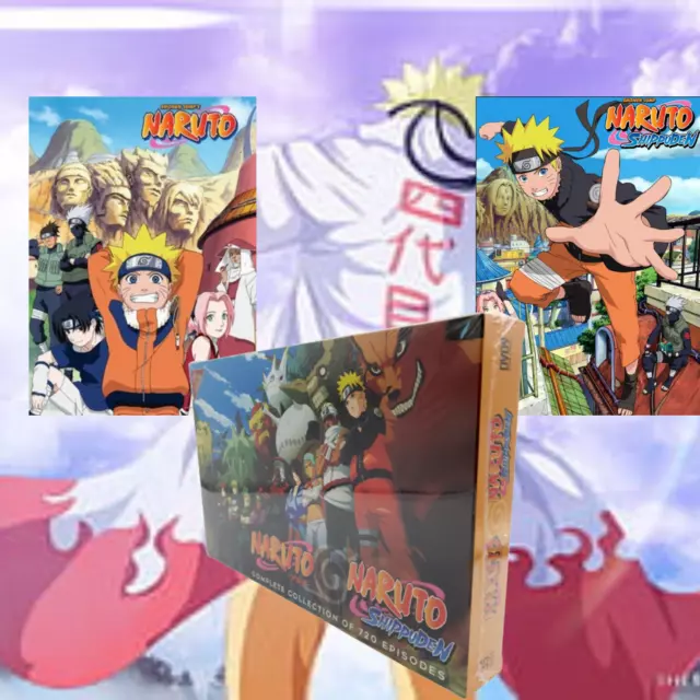 Anime DVD Naruto Shippuden ( Episode 1-500 End ) English Dubbed + 11 Movie  FedEx