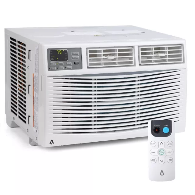 8000 BTU Window Air Conditioner Dehumidifier Auto Restart AC Unit +Remote/Wifi