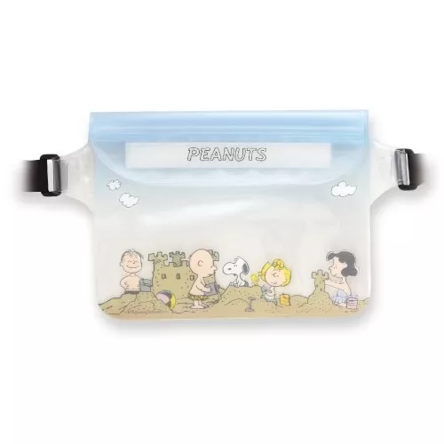 RARE Peanuts Snoopy Waterproof Pochette Shoulder Bag Pouch Exclusive to JAPAN